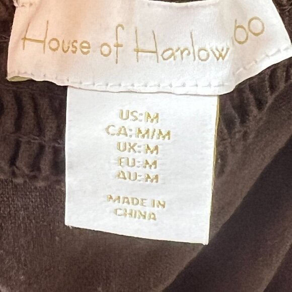 Brown Babydoll Linen Dress Mini Peasant Medium - Picture 10 of 11